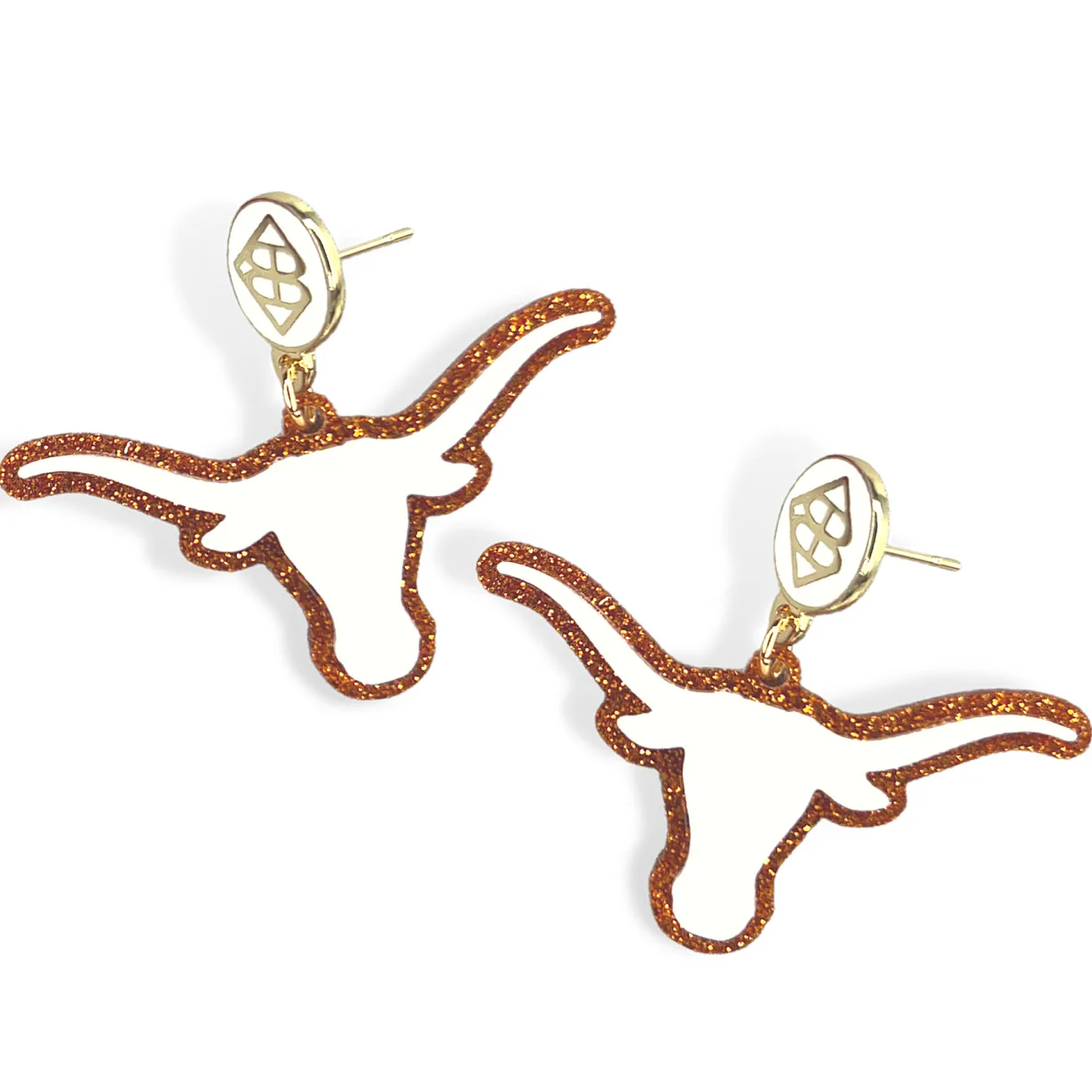 texas_white_longhorn_earr_0.webp Texas White Longhorn Earrings-Brianna Cannon Fashion