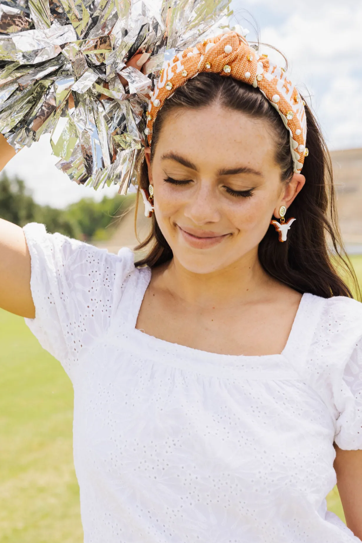 texas_white_longhorn_earr_2.webp Texas White Longhorn Earrings-Brianna Cannon Fashion