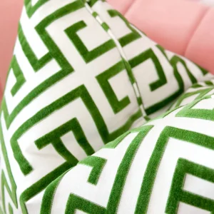 Thibaut Designer Pillow Cover - Ming Trail in Green-Brianna Cannon Best