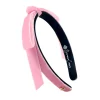 Thin Light Pink Ribbon Bow Headband-Brianna Cannon Outlet