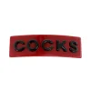 University of South Carolina Garnet COCKS Rectangle Barrette Clip-Brianna Cannon New