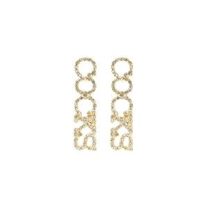 University of South Carolina COCKS Pavé Rhinestone Stud Earrings-Brianna Cannon Best
