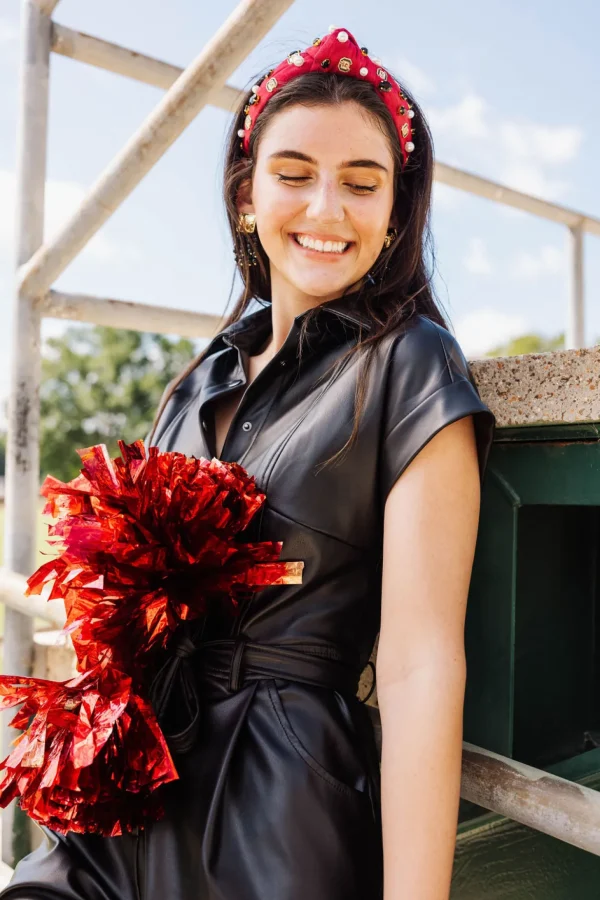 University of South Carolina Garnet Logo Headband-Brianna Cannon Online