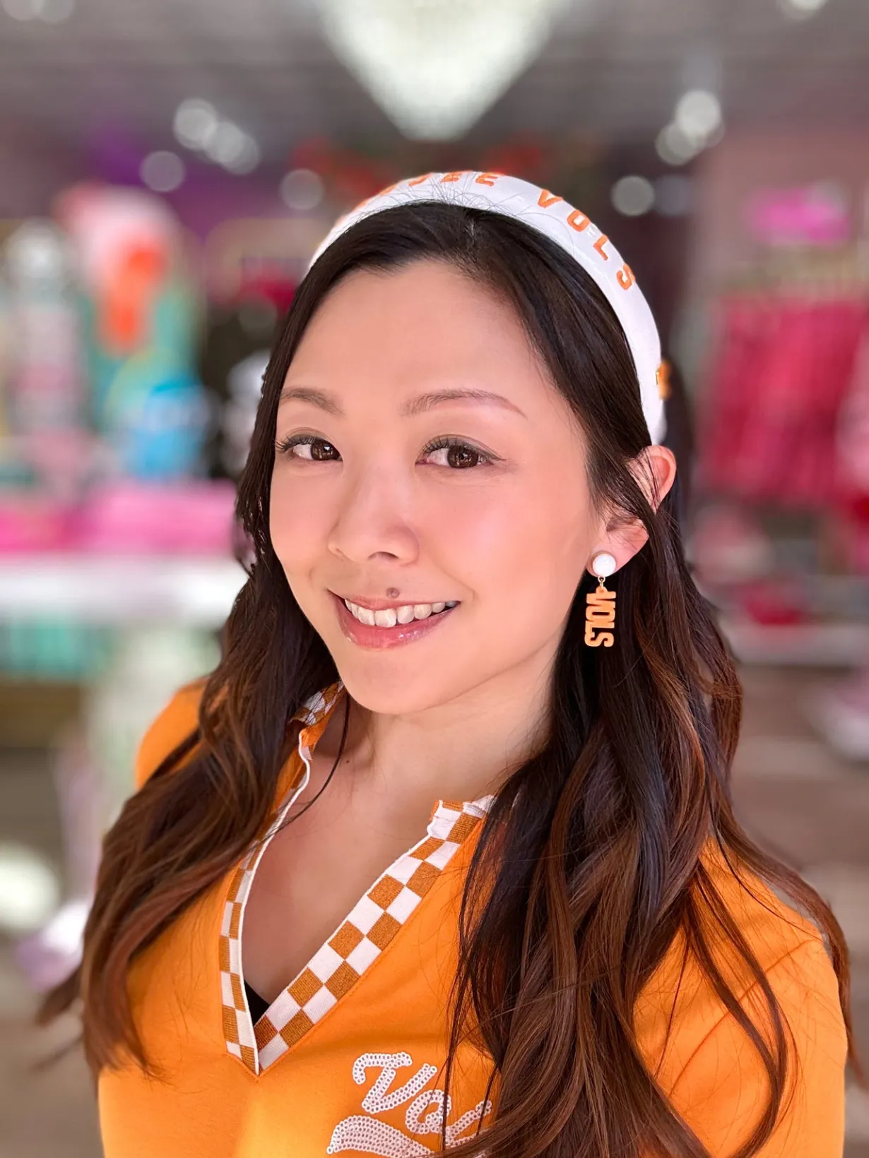 university_of_tennessee_m_1-1.webp University of Tennessee Mini Orange VOLS Earrings-Brianna Cannon Fashion