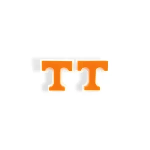 University of Tennessee Orange and White Power T Studs-Brianna Cannon Sale