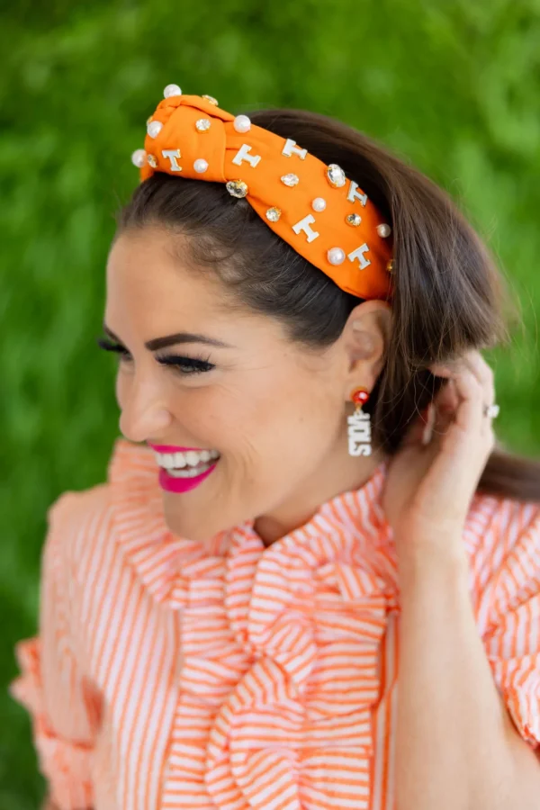 University of Tennessee Orange Logo Headband-Brianna Cannon Hot
