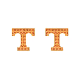 University of Tennessee Pavé Logo Studs-Brianna Cannon Outlet