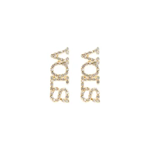 University of Tennessee VOLS Pavé Rhinestone Stud Earrings-Brianna Cannon Outlet