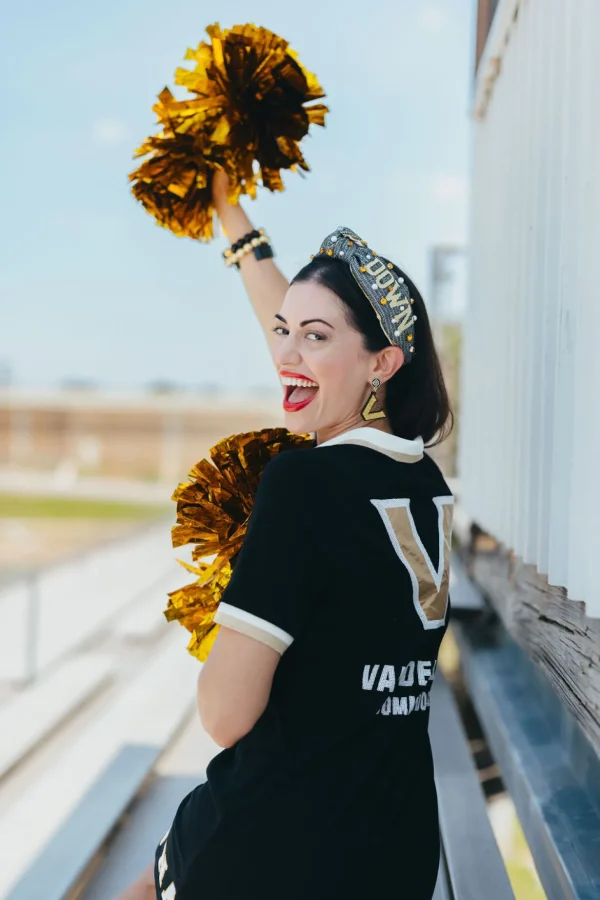 Vanderbilt Adult Cross Stitch Headband-Brianna Cannon Fashion