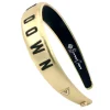 Vanderbilt Gold Thin Embroidered Headband-Brianna Cannon Outlet