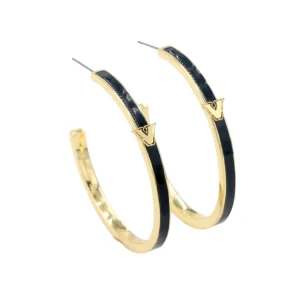 Vanderbilt Logo Hoop Earrings-Brianna Cannon Hot