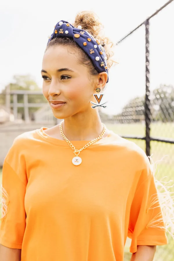 Virginia Logo Headband-Brianna Cannon Best