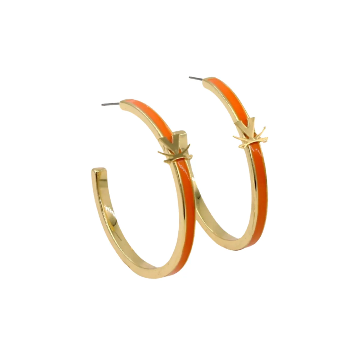 virginia_logo_hoop_earrin_0.webp Virginia Logo Hoop Earrings-Brianna Cannon Online