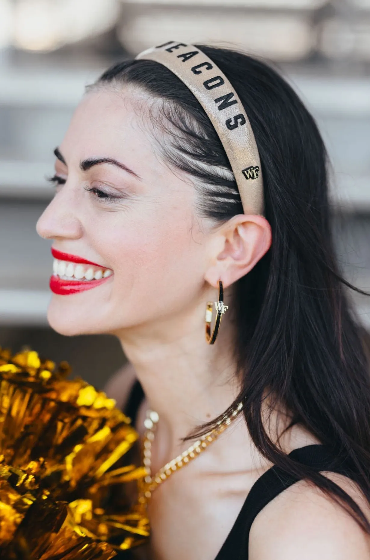 wake_forest_logo_hoop_ear_1.webp Wake Forest Logo Hoop Earring-Brianna Cannon Discount