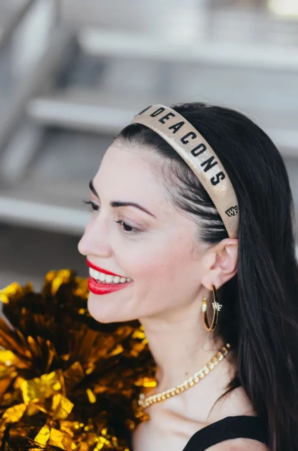 Wake Forest Logo Hoop Earring-Brianna Cannon Discount