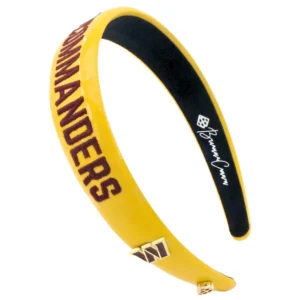 Washington Commanders Thin Embroidered Headband-Brianna Cannon Outlet