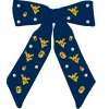 West Virginia Navy Bow Barrette PRE-ORDER-Brianna Cannon Outlet