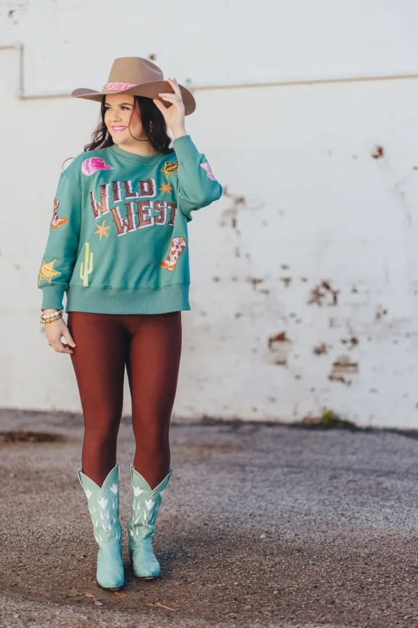 Wild West Sweatshirt-Brianna Cannon Clearance