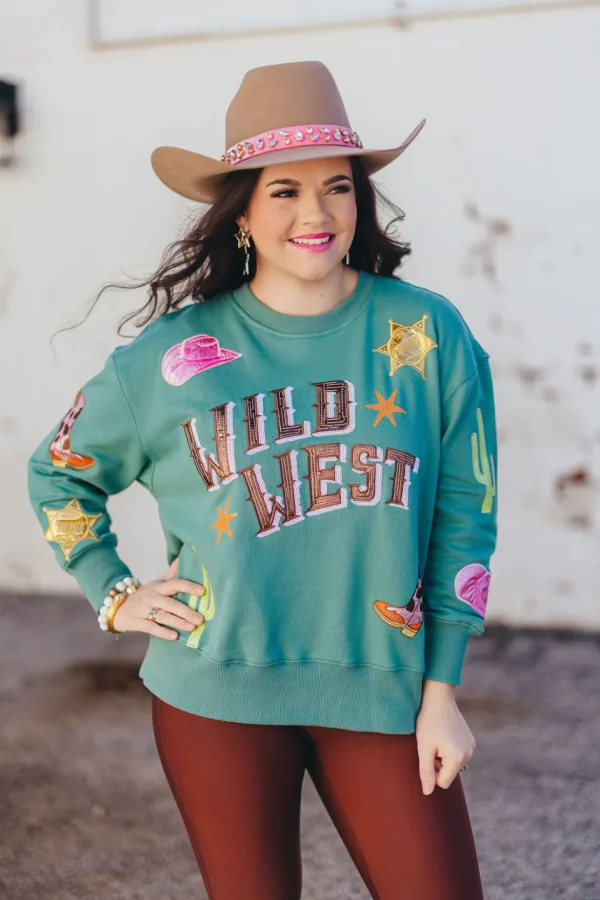 Wild West Sweatshirt-Brianna Cannon Clearance
