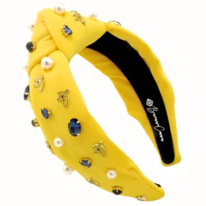 Yellow Savannah Bananas Logo Headband-Brianna Cannon Discount